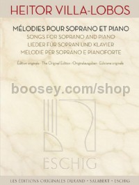Œuvres pour soprano et piano